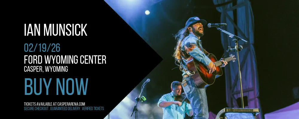 Ian Munsick at Ford Wyoming Center